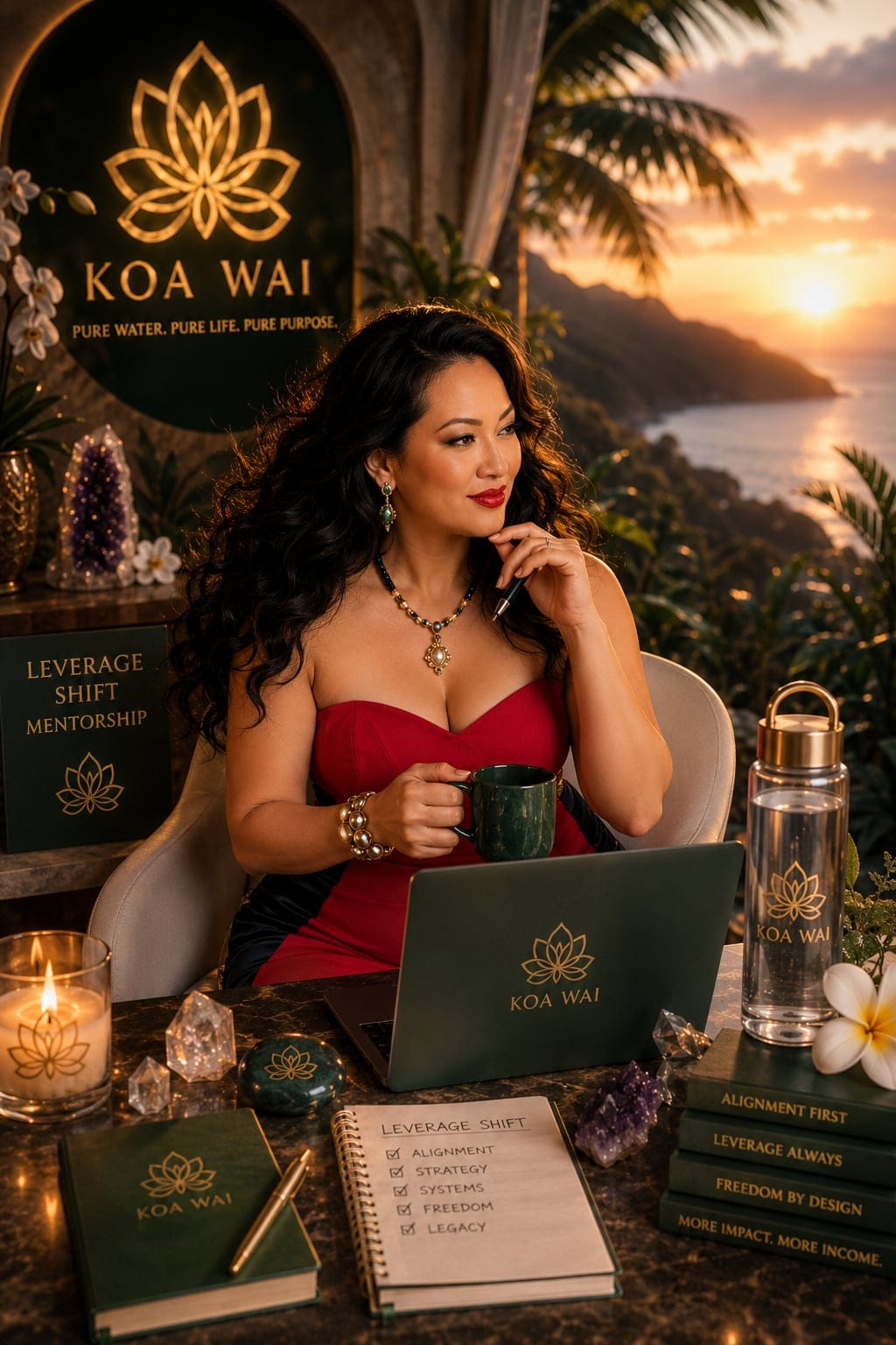 Koa Wai leverage and freedom with Leimomi Axea Keliikuli